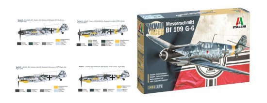 Immagine di Bf 109 G-2/G-6 Aces KIT 1:72