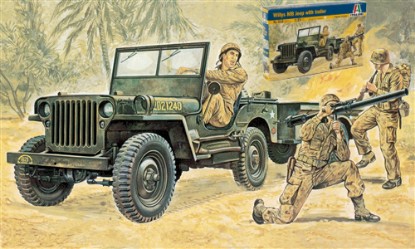 Immagine di WILLYS JEEP KIT 1:35