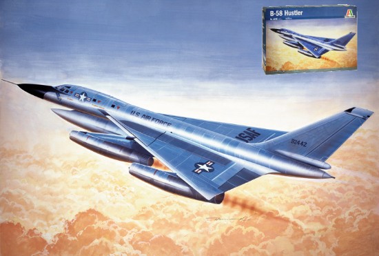 Immagine di B 58 HUSTLER AEREO KIT 1:72