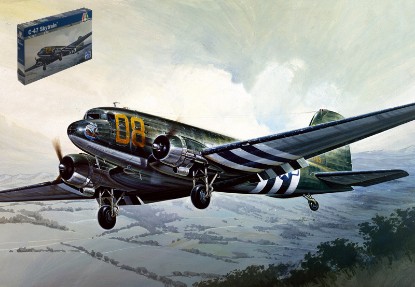 Immagine di AEREO C-47 SKYTRAIN "DAKOTA" KIT 1:72