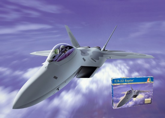 Immagine di F 22 RAPTOR KIT 1:72