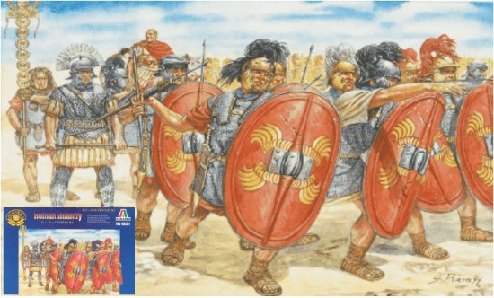 Immagine di ROMAN INFANTRY SOLDATINI KIT 1:72