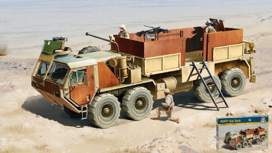 Immagine di HEMTT GUN TRUCK KIT 1:35