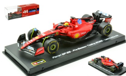Immagine di FERRARI F1 SF-23 N.44 LEWIS HAMILTON TEST FIORANO 2025 SIGNATURE 1:43