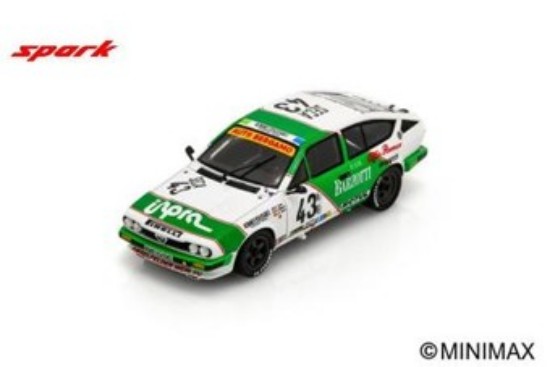 Immagine di ALFA ROMEO GTV6 N°43 24H Spa 1984
D.Suster-P.Witmeur-J-P.Libert 1:43