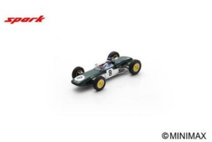 Immagine di LOTUS 21 N°8 3ème GP France 1961 Jim Clark 1:43