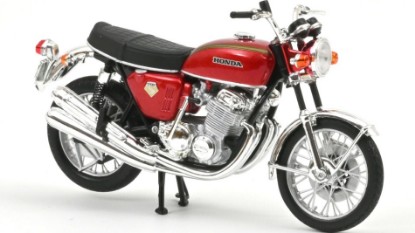 Immagine di HONDA CB750 1969 RED METALLIC 1:18