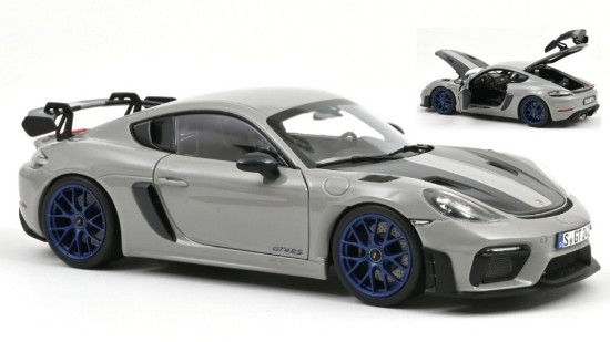 Immagine di PORSCHE CAYMAN GT4 RS W/WEISSACH PACK 2023 CHALK 1:18