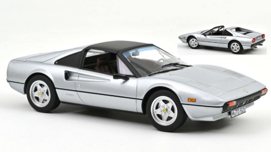 Immagine di FERRARI 308 GTS 1982 SILVER 1:18