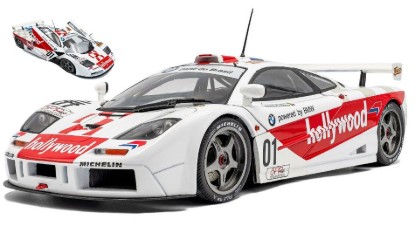 Immagine di MCLAREN F1 GTR SHORT TAIL N.1 2H DE BRASILIA 1996 N.PIQUET-J.CECOTTO1:18