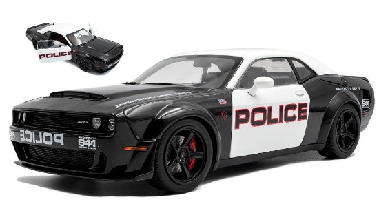 Immagine di DODGE CHALLENGER R/T SCAT PACK WIDEBODY 2023 HIGHWAY POLICE 1:18
