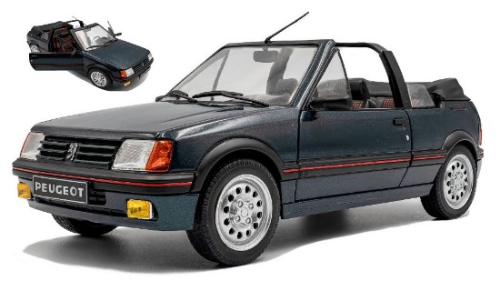 Immagine di PEUGEOT 205 CTI 1986 DARK MET.GREEN 1:18