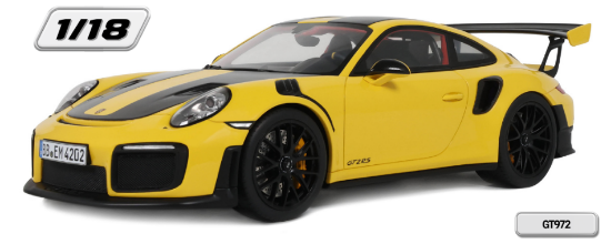 Immagine di PORSCHE 911 [992.1]
GTS2 RS NÜRBURGRING LAP
RECORD YELLOW 2017 1:18