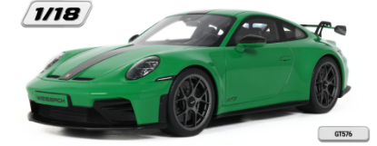 Immagine di PORSCHE 911 [992.2]
GT3 WP GREEN 2025 1:18