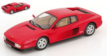 Immagine di FERRARI TESTAROSSA 1986 RED INTERIEUR CREME 1:18