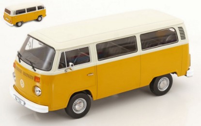 Immagine di VW T2b BUS 1972 YELLOW W/WHITE ROOF 1:18