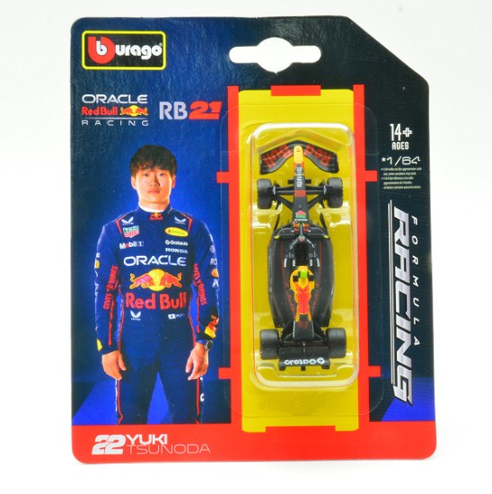 Immagine di RED BULL RB21 N.22 2025 YUKI TSUNODA BLISTER 1:64