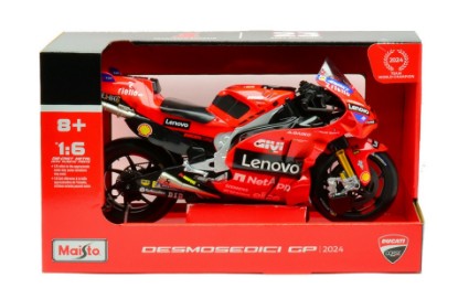 Immagine di DUCATI DESMOSEDICI N.23 MOTO GP 2024 ENEA BASTIANINI 1:6