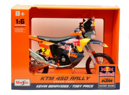 Immagine di KTM 450 N.2 TOBY PRICE DAKAR RALLY 2024 1:6