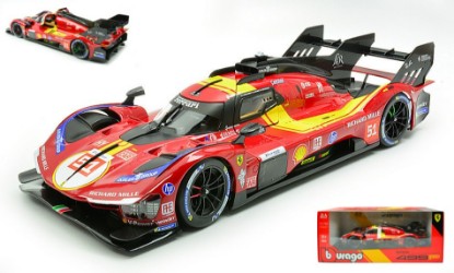 Immagine di FERRARI 499P N.51 3rd LE MANS 2025 PIER GUIDI-CALADO-GIOVINAZZI 1:18