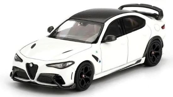 Immagine di ALFA ROMEO GIULIA GTAM 2021 WHITE 1:64