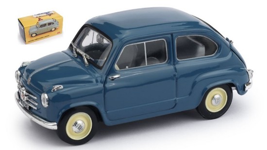 Immagine di FIAT 600 1a SERIE 1955-1969 BLEU CHIARO 1:43