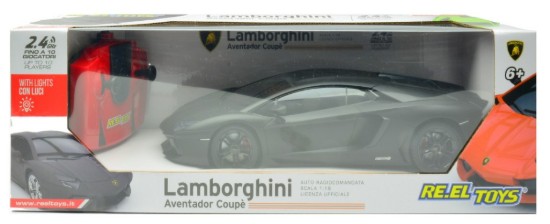 Immagine di LAMBORGHINI AVENTADOR SC BLACK RADIOCOMANDO 1:18