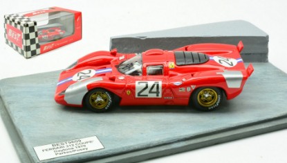Immagine di FERRARI 312 P COUPE  N.24 4th DAYTONA 1970 PARKES-POSEY DIORAMA 1:43