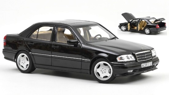 Immagine di MERCEDES C36 AMG 1993 BLACK METALLIC 1:18