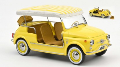Immagine di FIAT 500 JOLLY 1965 YELLOW 1:18