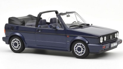 Immagine di VW GOLF CABRIOLET QUARTETT 1992 BLUE 1:18