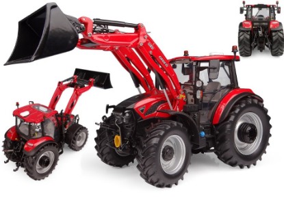 Immagine di TRATTORE CON PALA CASE IH FARMALL 120C W/L635 FRONT LOADER 1:32