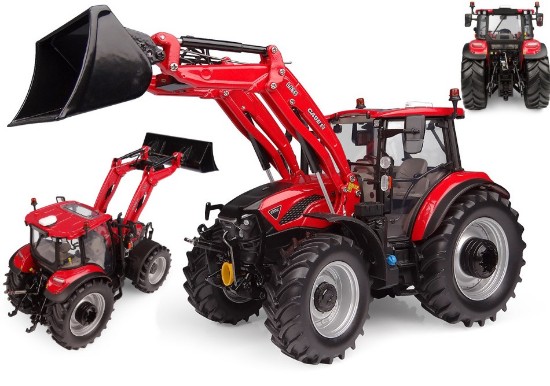 Immagine di TRATTORE CON PALA CASE IH FARMALL 120C W/L635 FRONT LOADER 1:32