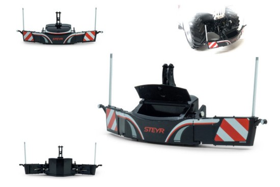 Immagine di PARAURTI DI SICUREZZA TRACTOR BUMPER SAFETYWEIGHT STEYR VERSION 1:32