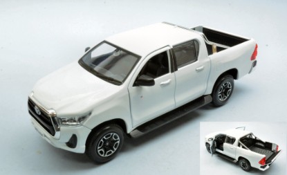 Immagine di TOYOTA HILUX WHITE 1:24
