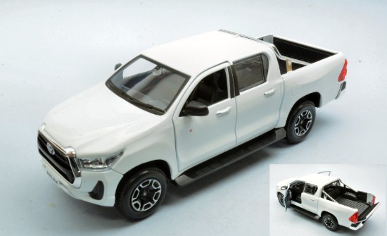 Immagine di TOYOTA HILUX WHITE 1:24
