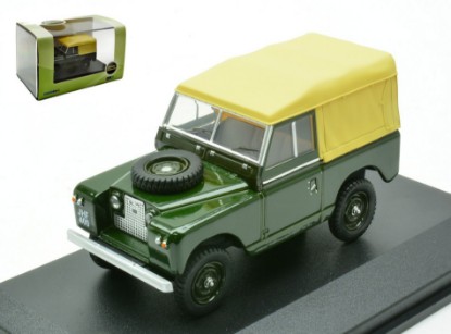 Immagine di LAND ROVER SERIES II SWB SOFT TOP CANVAS GREEN 1:43