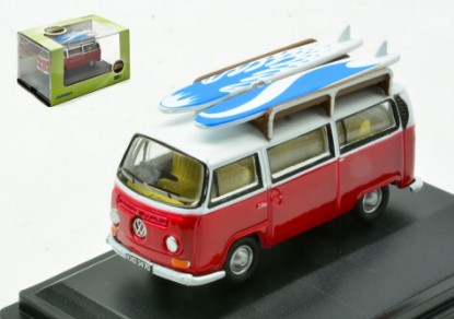 Immagine di VW BAY WINDOW BUS W/SURFBOARDS 1:76