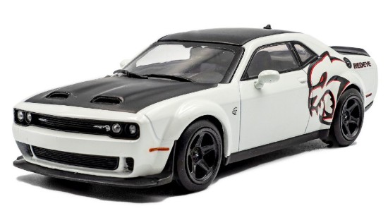 Immagine di DODGE CHALLENGER SRT HELLCAT REDEYE WIDEBODY CUSTOM 2020 WHITE 1:43
