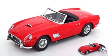 Immagine di FERRARI 250 GT CALIFORNIA SPYDER 1960 EUROPEAN VERSION RED 1:18