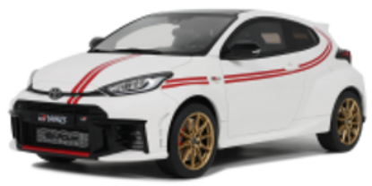 Immagine di TOYOTA GR YARIS TGR ITALY LIMITED EDITION PURE WHITE 2024 1:18