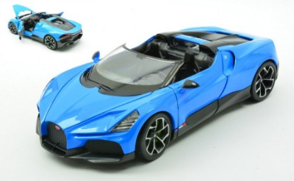 Immagine di BUGATTI W16 MISTRAL BLUE 1:24