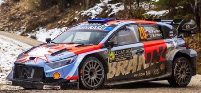 Immagine di HYUNDAI i20 N Rally1 N°20 Rallye Monte Carlo 2026 Paddon-Kennard 1:43