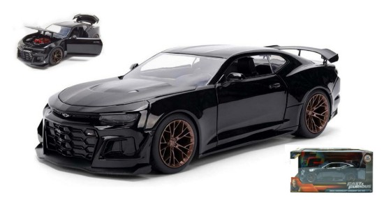 Immagine di CHEVROLET CAMARO 2024 FAST & FURIOUS BLACK 1:24