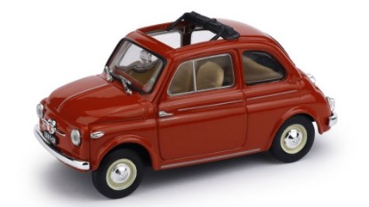 Immagine di FIAT NUOVA 500 APERTA 1959 ROSSO CORALLO 1:43 UPD