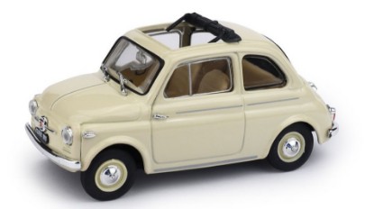 Immagine di FIAT NUOVA 500 APERTA 1959 AVORIO 1:43