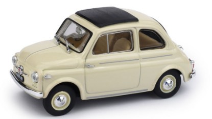 Immagine di FIAT NUOVA 500 TETTO APRIBILE CHIUSA 1959 AVORIO 1:43