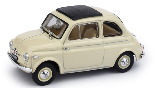 Immagine di FIAT NUOVA 500 TETTO APRIBILE CHIUSA 1959 AVORIO 1:43