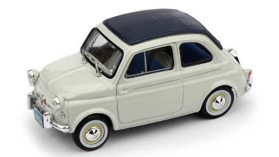 Immagine di FIAT NUOVA 500 AMERICA 1958 CHIUSA GRIGIO 1:43