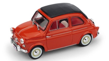 Immagine di FIAT 500 AMERICA 1958 CHIUSA ROSSO 1:43